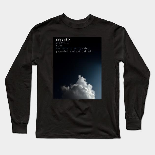 Serenity Long Sleeve T-Shirt by RoscoAdrian